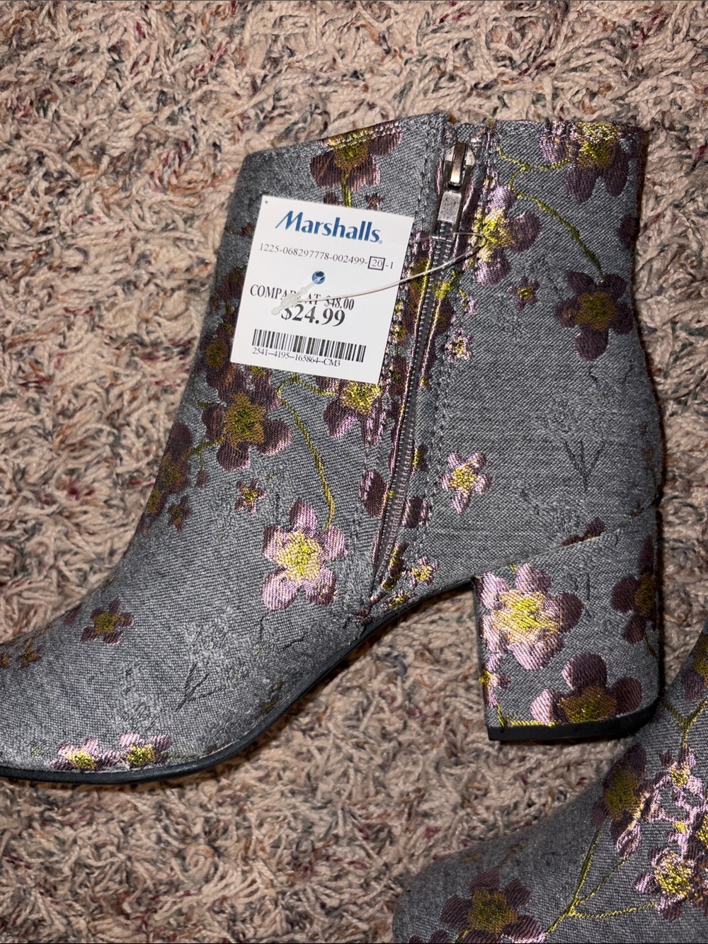 Zigi Soho tapestry boots - Picture 2 of 3